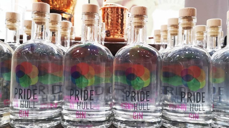 Pride in Hull + Hothams gin